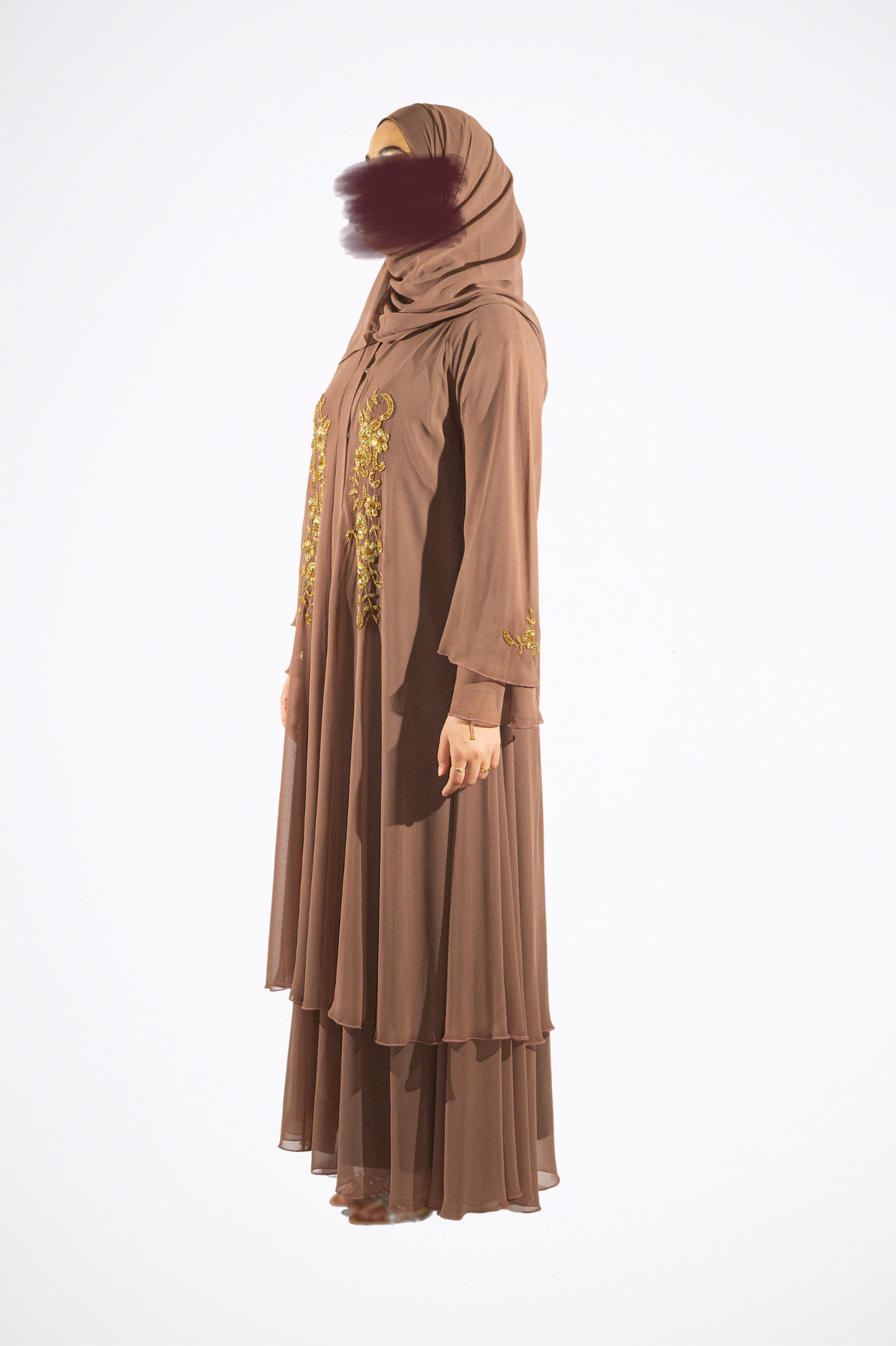 Abaya Sharjah Latte