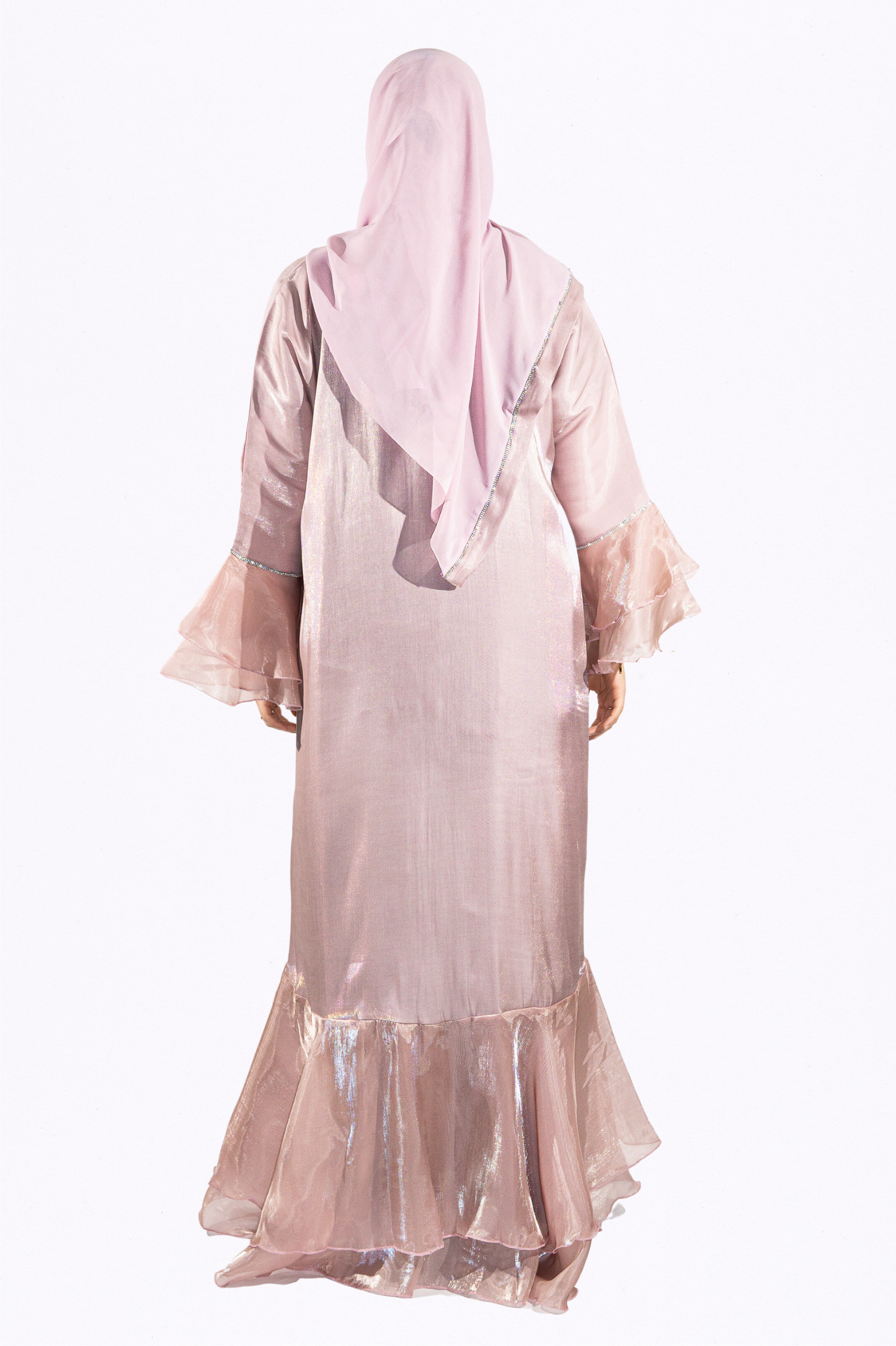 Abaya Jumeirah Rose poudré