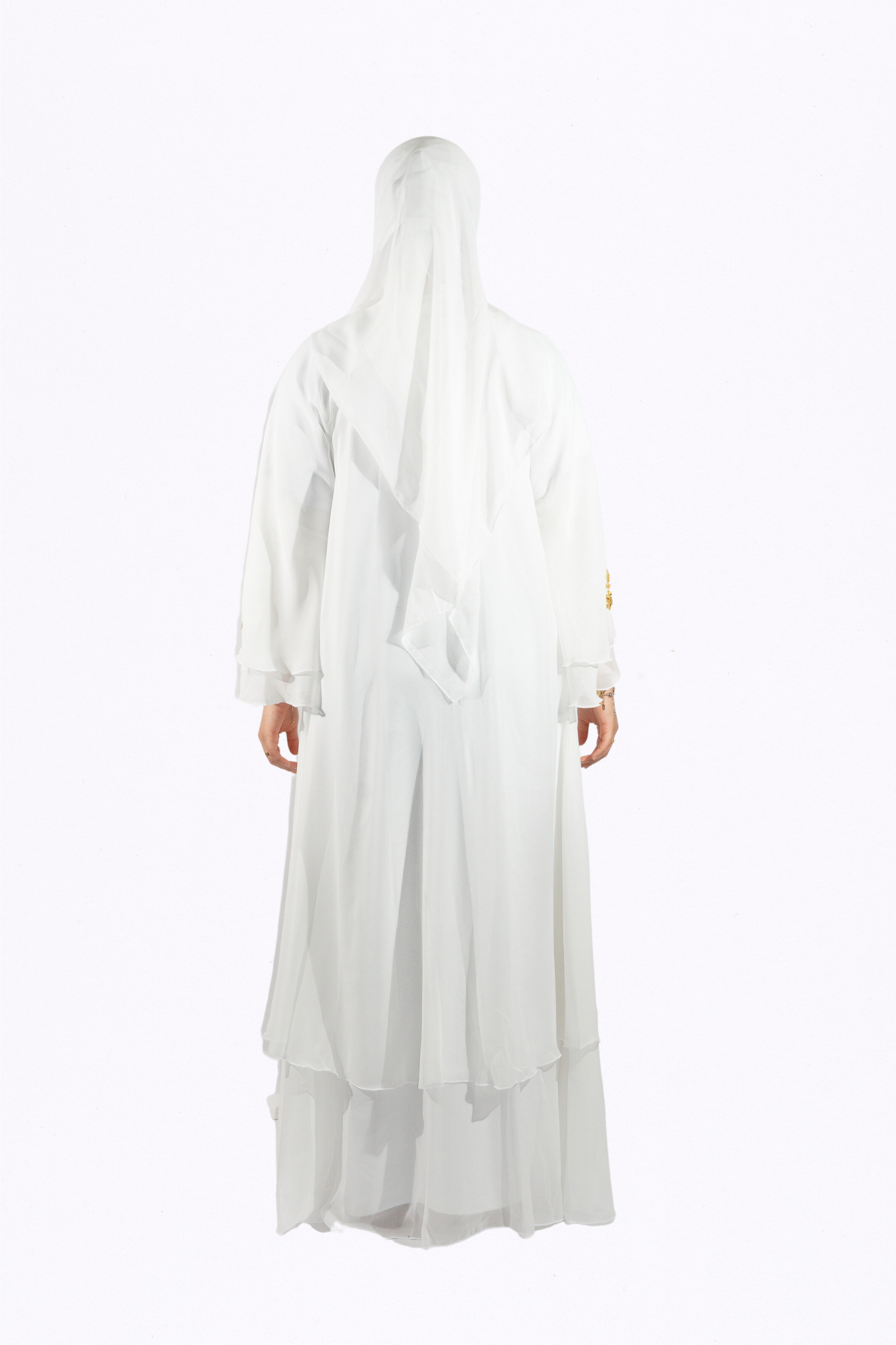 Abaya Sharjah Blanche