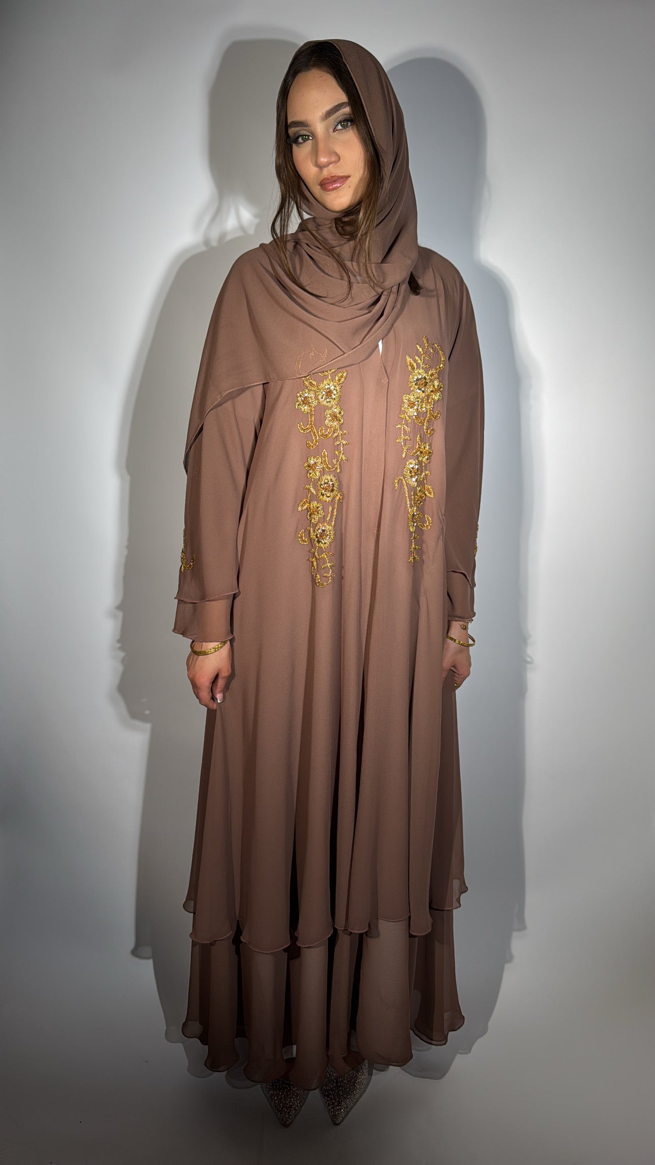 Abaya Sharjah Latte