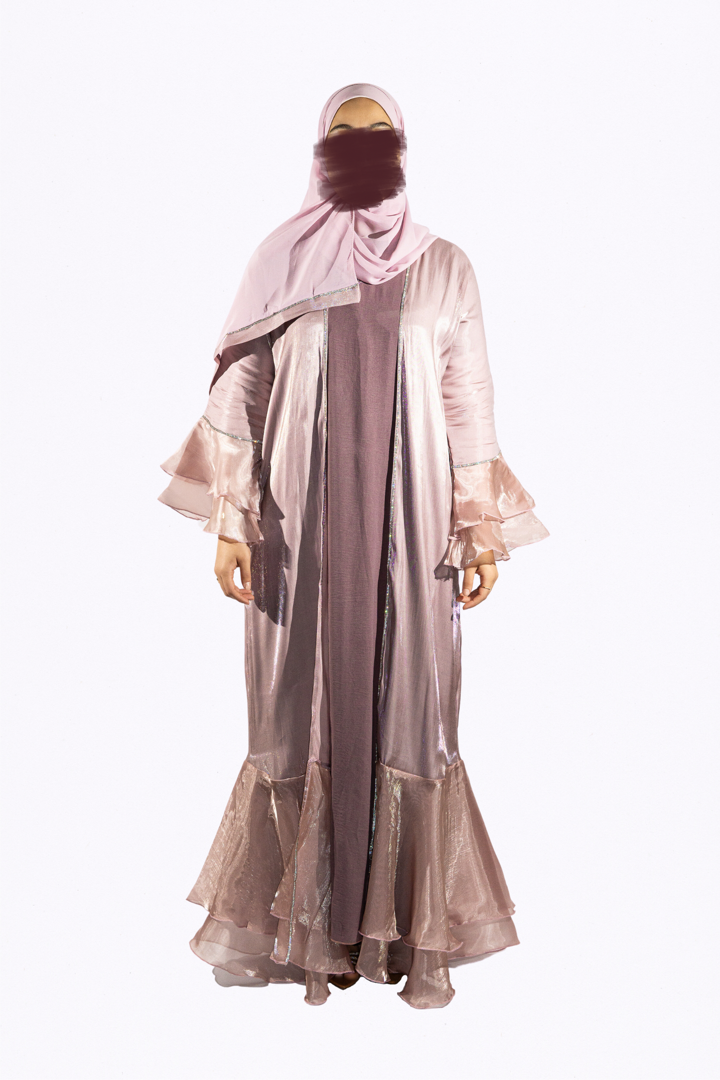 Abaya Jumeirah Rose poudré