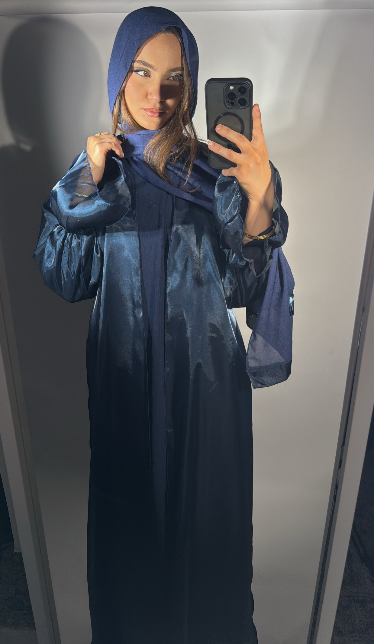 Abaya Layal Bleu Nuit