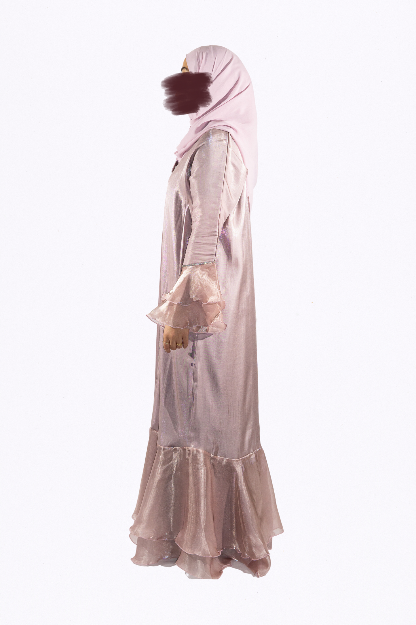 Abaya Jumeirah Rose poudré