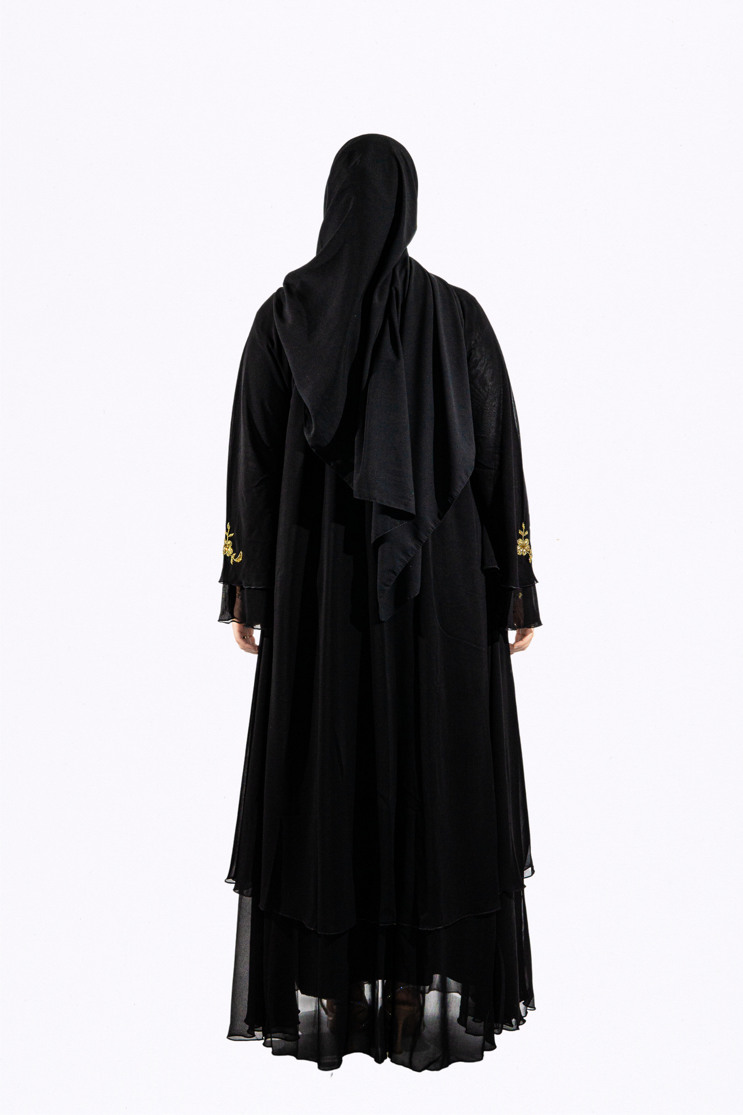Abaya Sharjah noire
