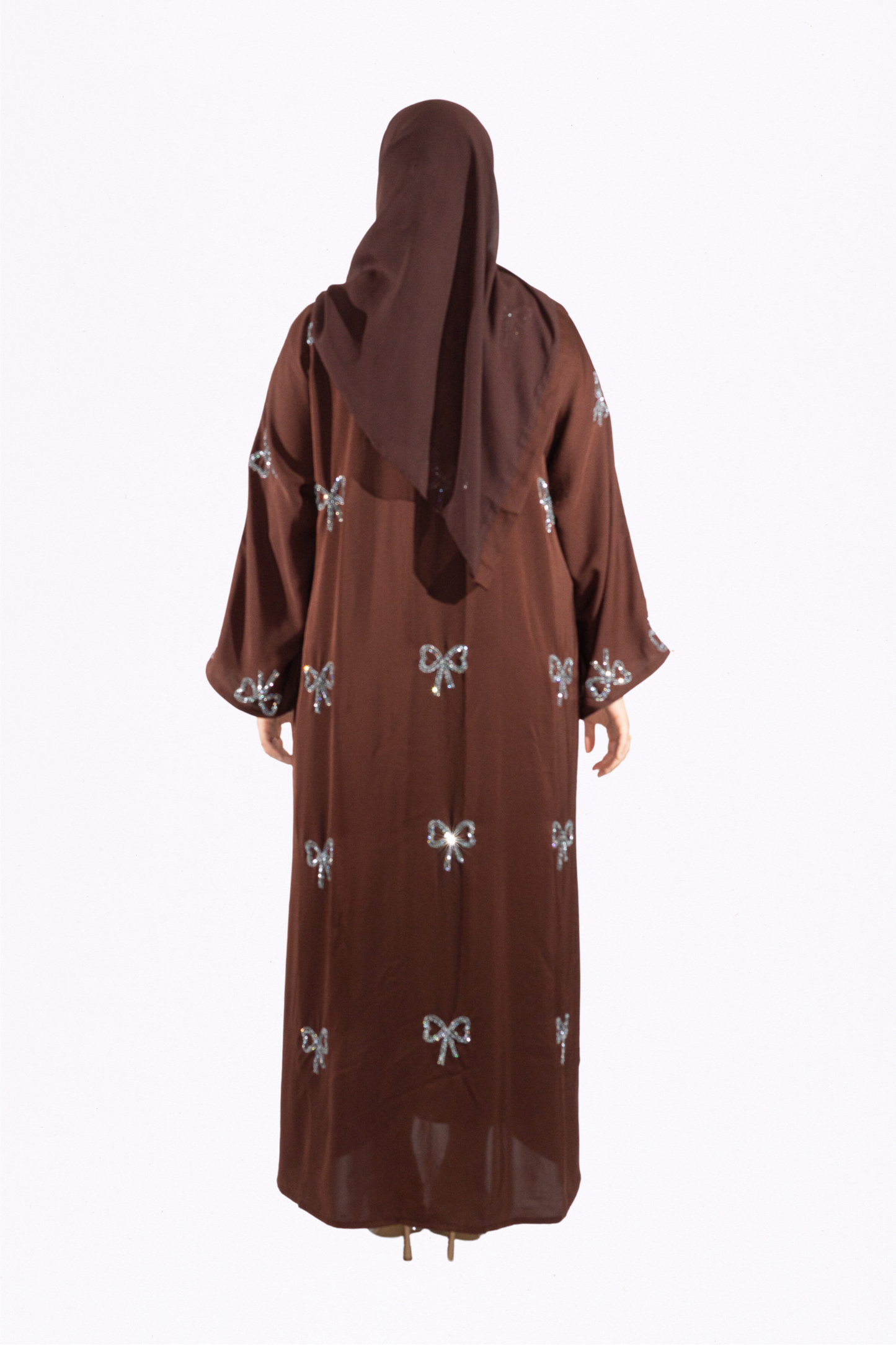 Abaya Areej Marron