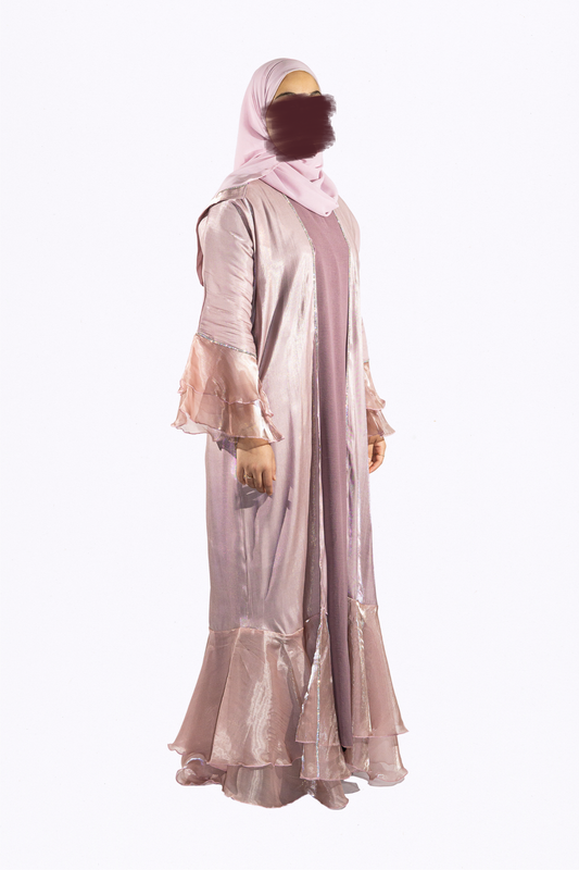 Abaya Jumeirah Rose poudré