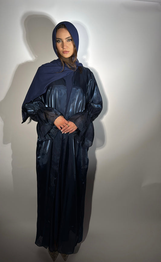 Abaya Layal Bleu Nuit