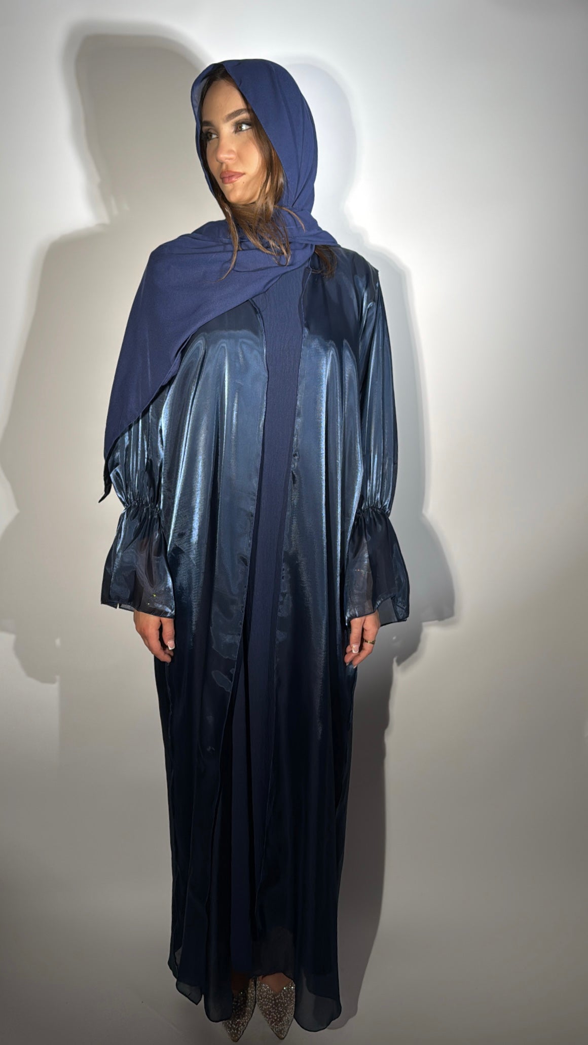 Abaya Layal Bleu Nuit